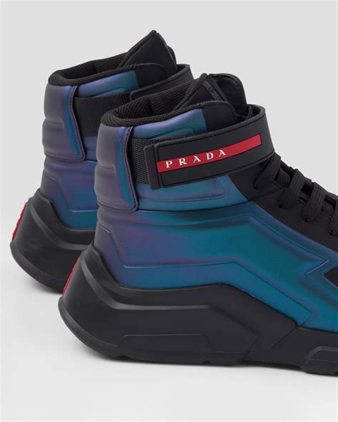 prada high tops for women|Prada polarius high top.